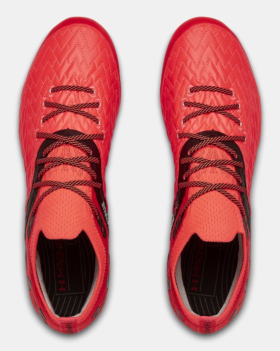 Unisex UA Clone Magnetico Pro FG Soccer Cleats, Red, pdpMainDesktop image number 2